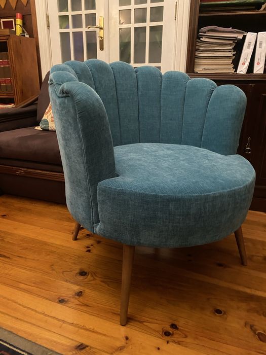 2 Poltronas azuis NOVAS