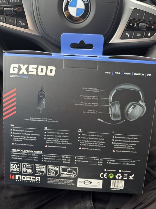 Vendo headset novos selados