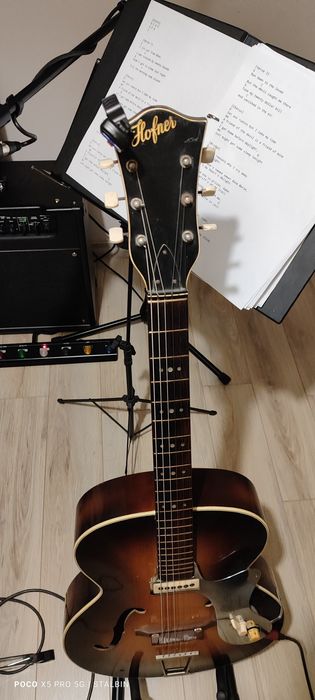 Gitara Hofner 450 Schaller electronics