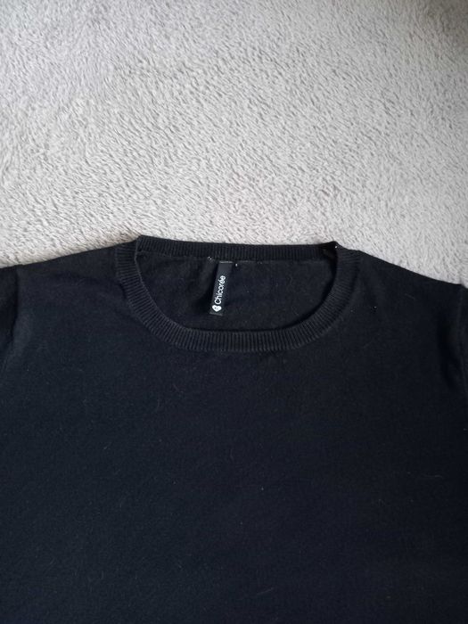 CHICOREE lekki sweterek z krótkim rękawem XL 42 44