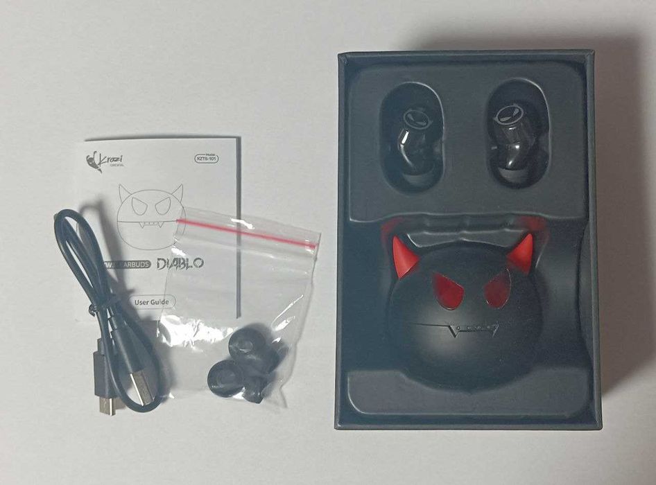 Навушники Krazi Diablo — Бездротова свобода та якісне звучання!