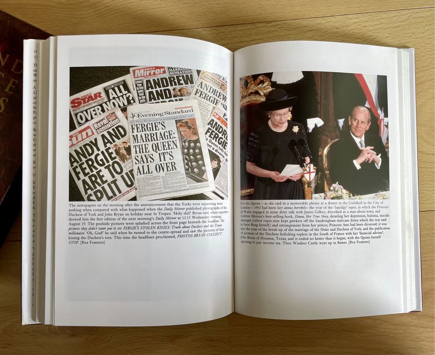 Livro “Behind Palace Doors” de Nigel Dempster & Peter Evans