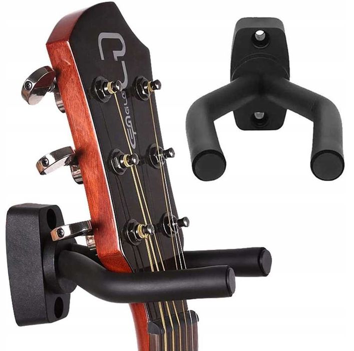 Solidny Uchwyt Wieszak na Gitarę do ściany * Video-Play Wejherowo