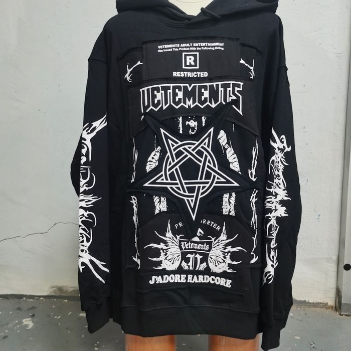 Vetements Hardcore (В Наличии) Restricted hoodie