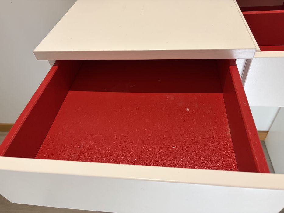 Toucador branco como novo da ikea