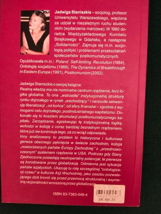 Władza globalizacji - Jadwiga Staniszkis