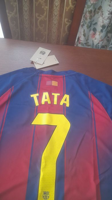 Koszulka Barcelona #Tata 7 rozmiar M