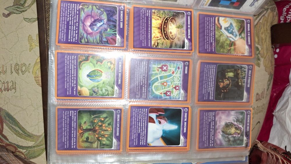 Invizimals nova aliança colecção cartas