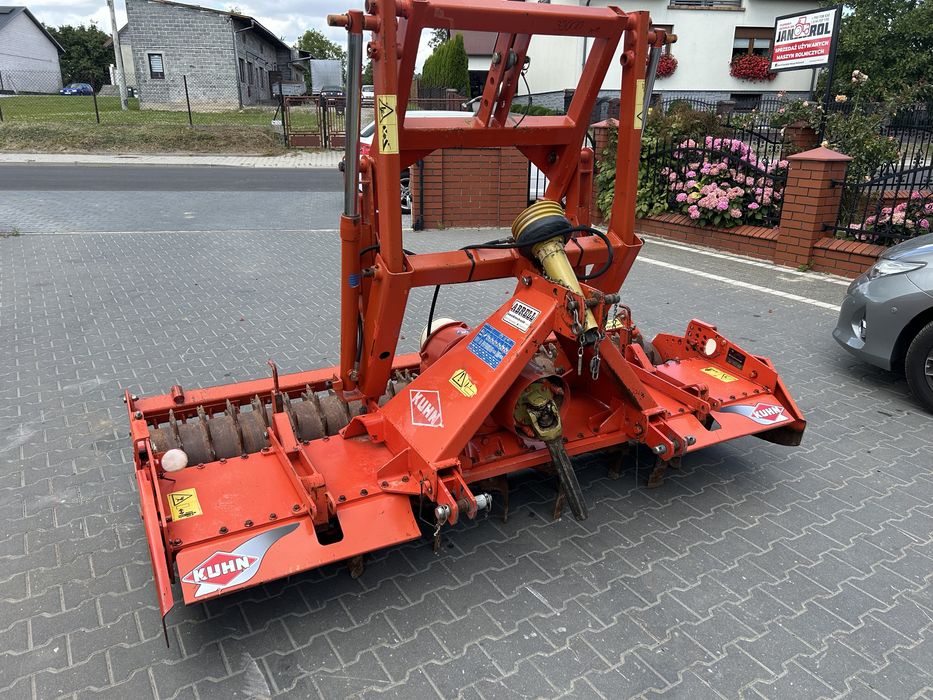Agregat aktywny 2,5m brona wirowa Kuhn HRB 252 D packer oryginał