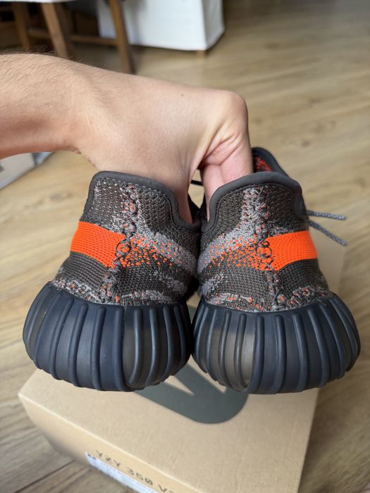 Adidas Yeezy Boost 350 V2 Carbon Beluga buty sneakersy brązowe 42