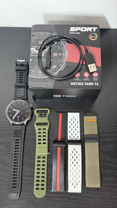 Relógio GPS KKTick Tank T6
