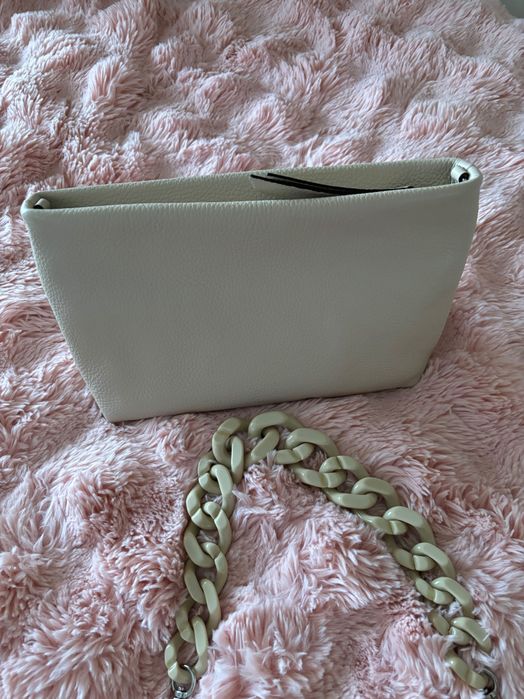 Mala Midi em pele creme