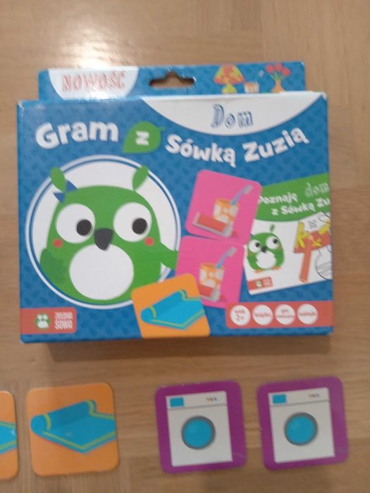 Gram z sówką Zuzia memo gra Dom