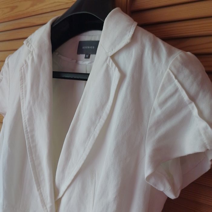 LEN bawełna żakiet