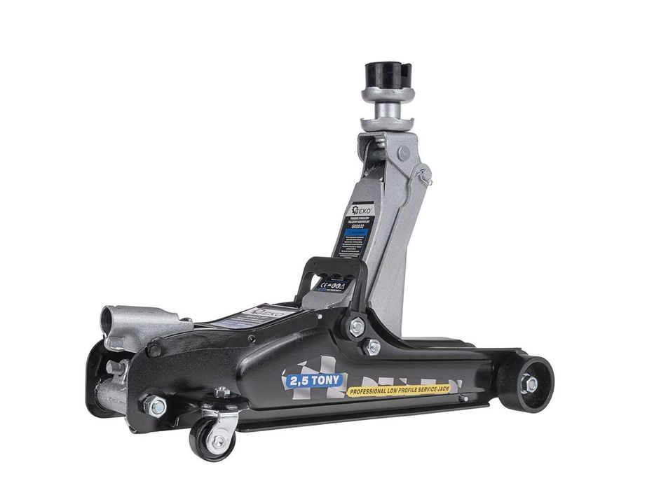 Podnośnik NISKOPROFILOWY 2,5T lewarek hydrauliczny żaba 80mm-360mm