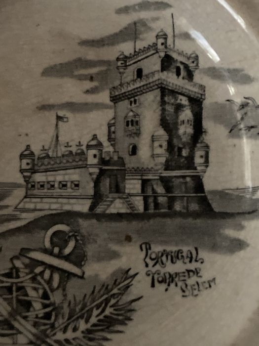 Prato de Massarelos Torre de Belém preto