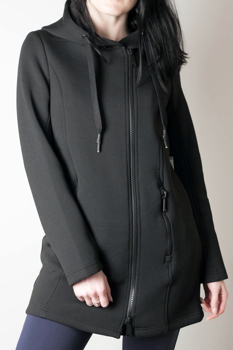 DKNY оригинал. Куртка тренч плащ осень женская чёрная размер XS