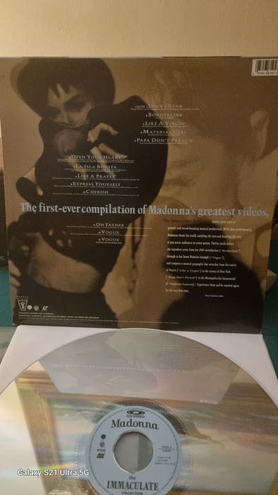 Laser disc Madonna USA