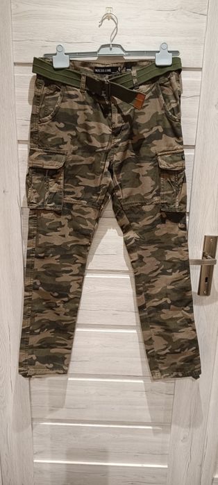 Spodnie męskie indicode moro