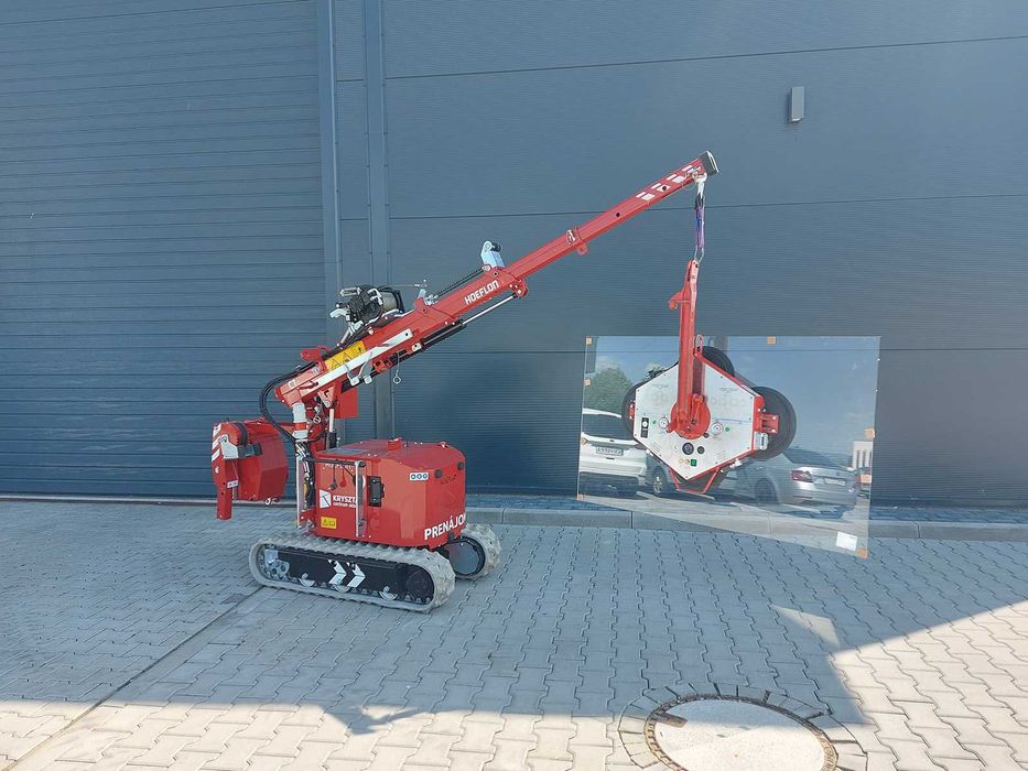 Dźwig, Mini żuraw, Hoeflon C1e, Wynajem - Bez operatora