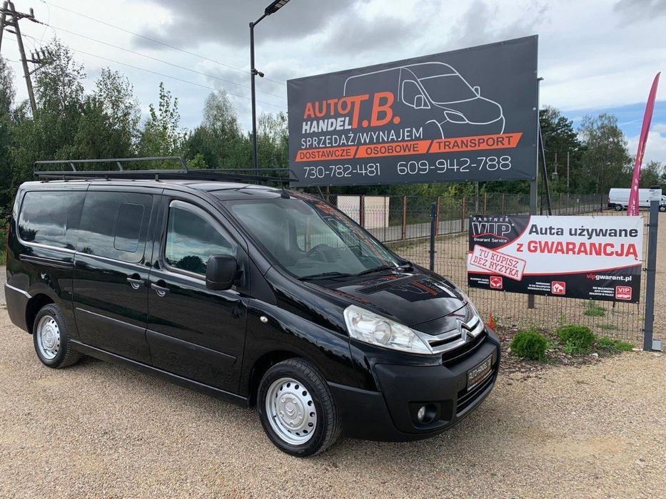 Citroën Jumpy  L2H1* LONG* Brygadowka* 2. 0HDI* 6 osob*
