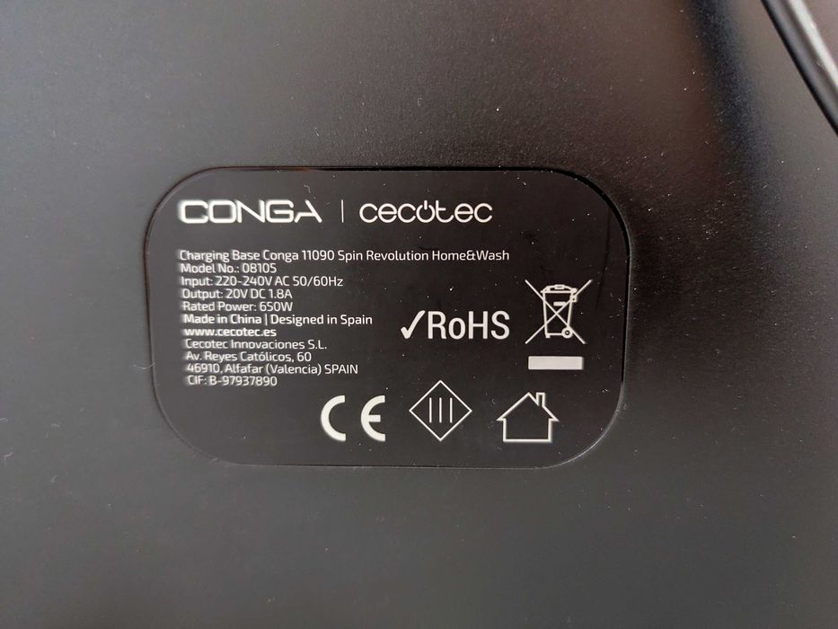 Conga 11090 Spin Revolution – Garantia 2026 – Impecável – Home&Wash