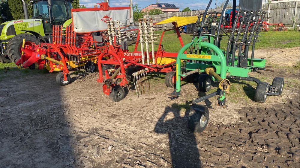 Zgrabiarki Pottinger Kuhn Deutz-Fahr Vicon