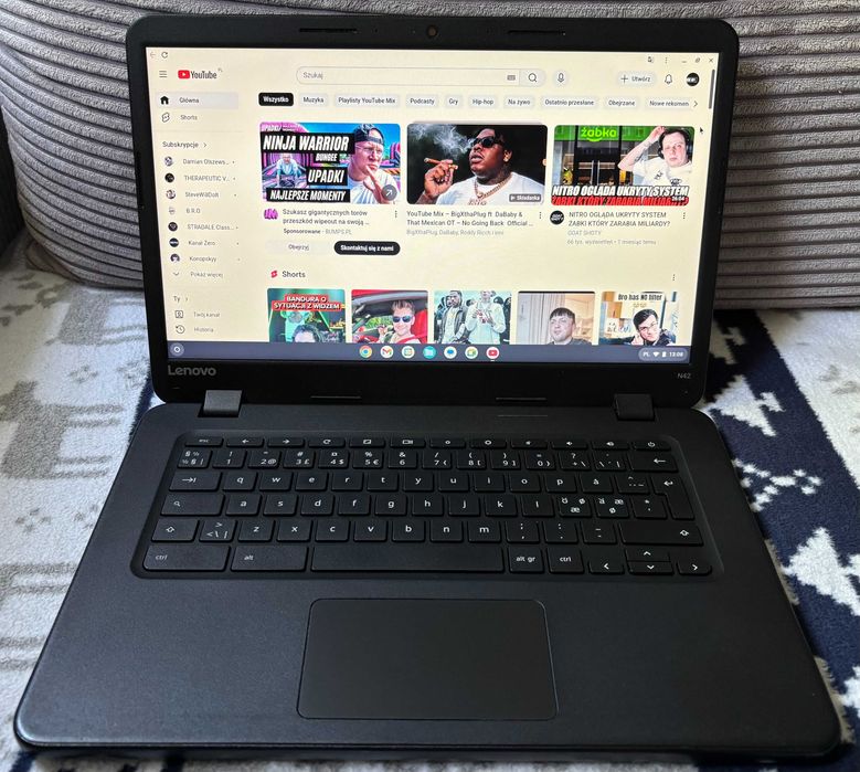 Laptop Lenovo Chromebook N42-20 80US + Ładowarka Lenovo