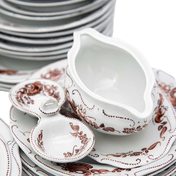 Ręcznie Malowana Porcelana | R. GÓRSKA TORUŃ | Unikatowy Serwis 24 el.