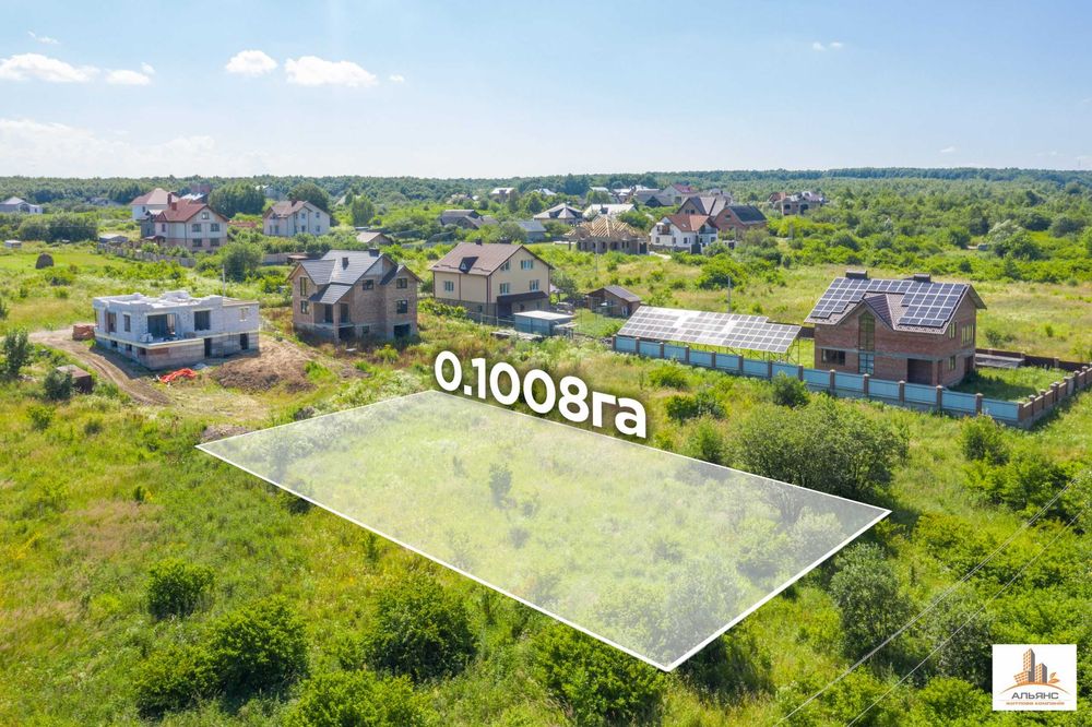 Ділянка під будівництво 10сот, Угринів