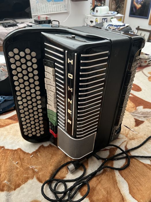 Akordeon HOHNER Electravox guzikowy 120 basów