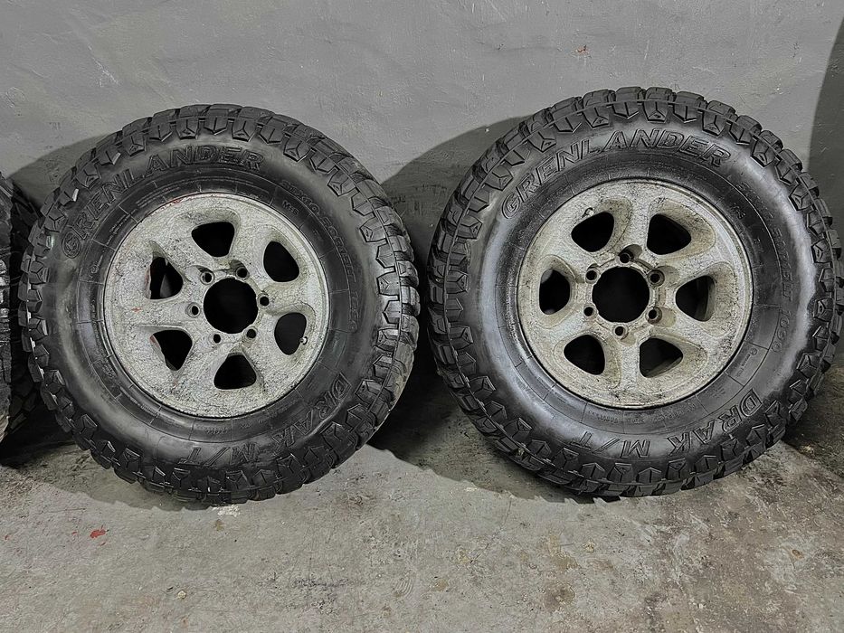 Jantes ORIGINAIS Mitsubishi / ENKEI - 6x139.7 c/ Pneus