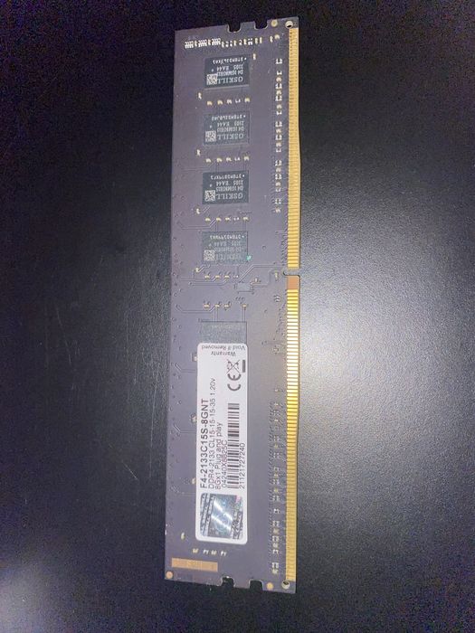 Memória Ram 8Gb - DDR4 2133Mhz CL15 1.2V