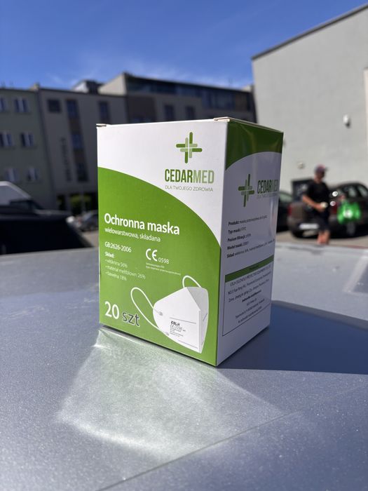 Maski ochronne z certyfikatem - branza budowlana, malarska