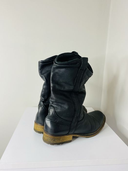 Женские кожаные ботинки 38 р  челси вестерн казаки