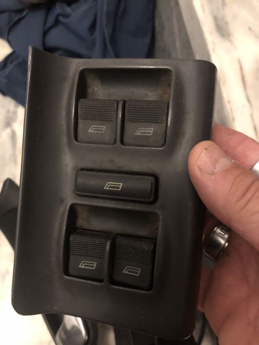 audi a4 botões dos vidros muleta interior botão dos espelhos