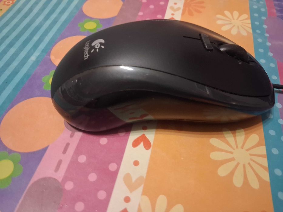 Мишка Logitech M90 USB Black.