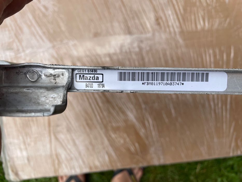 Радіатор кондиціонера Mazda 6 2012