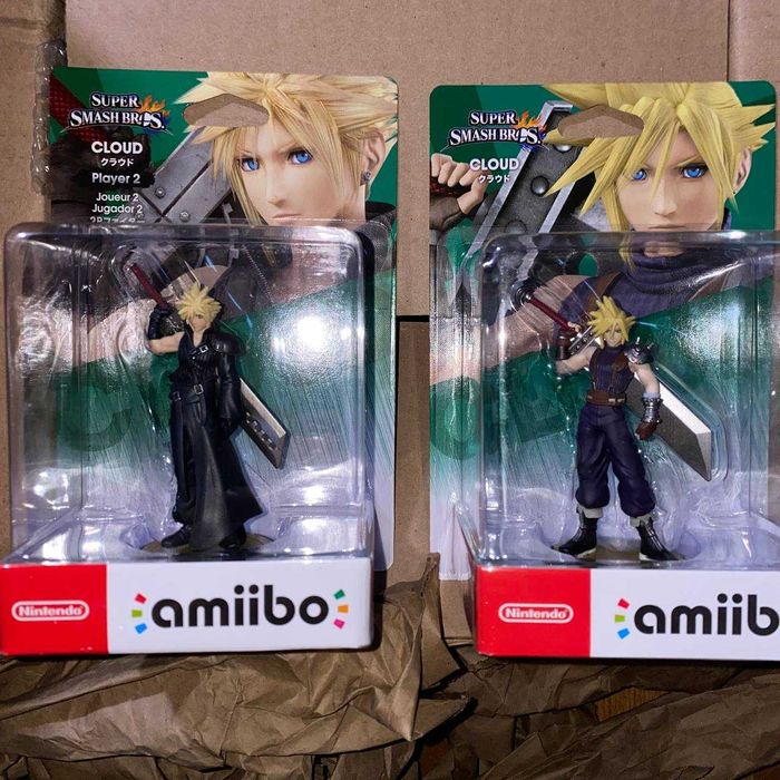 Amiibo super smash сloud пара