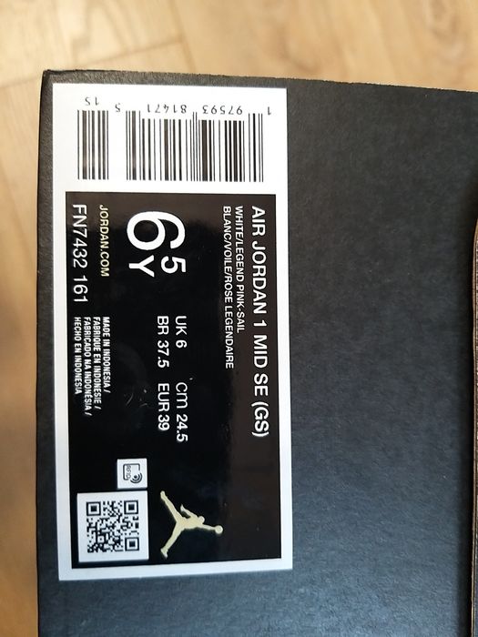 Buty Nike Jordan 1 Mid SE (GS)