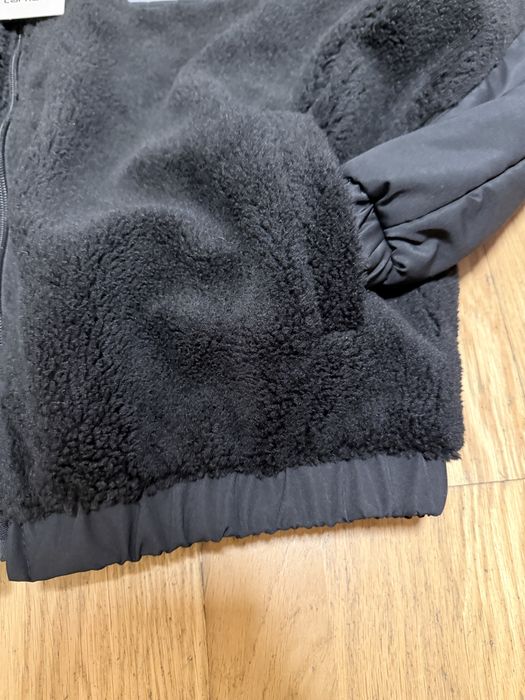 Carhartt casaco preto de pelo