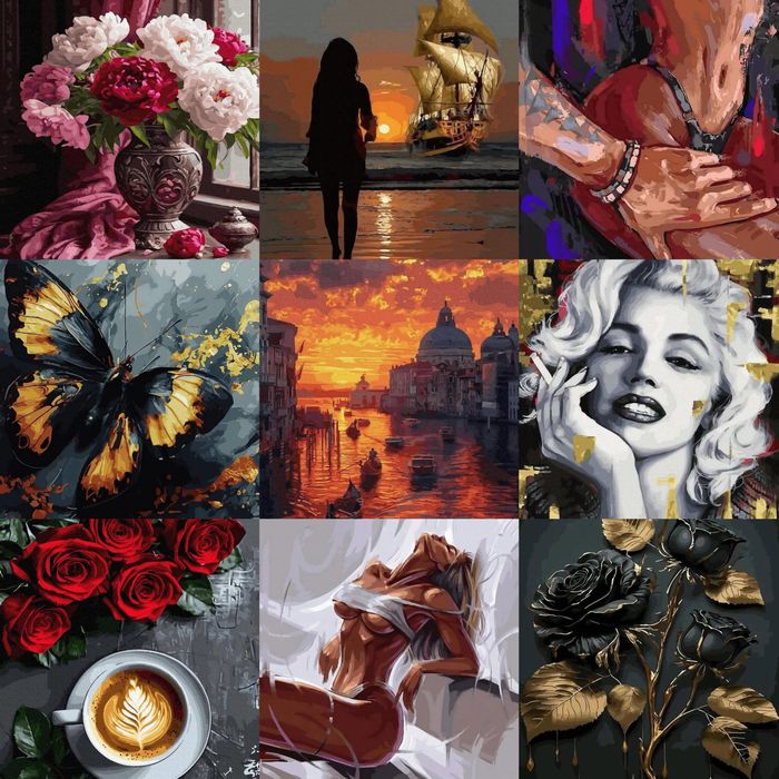 Картина по номерам