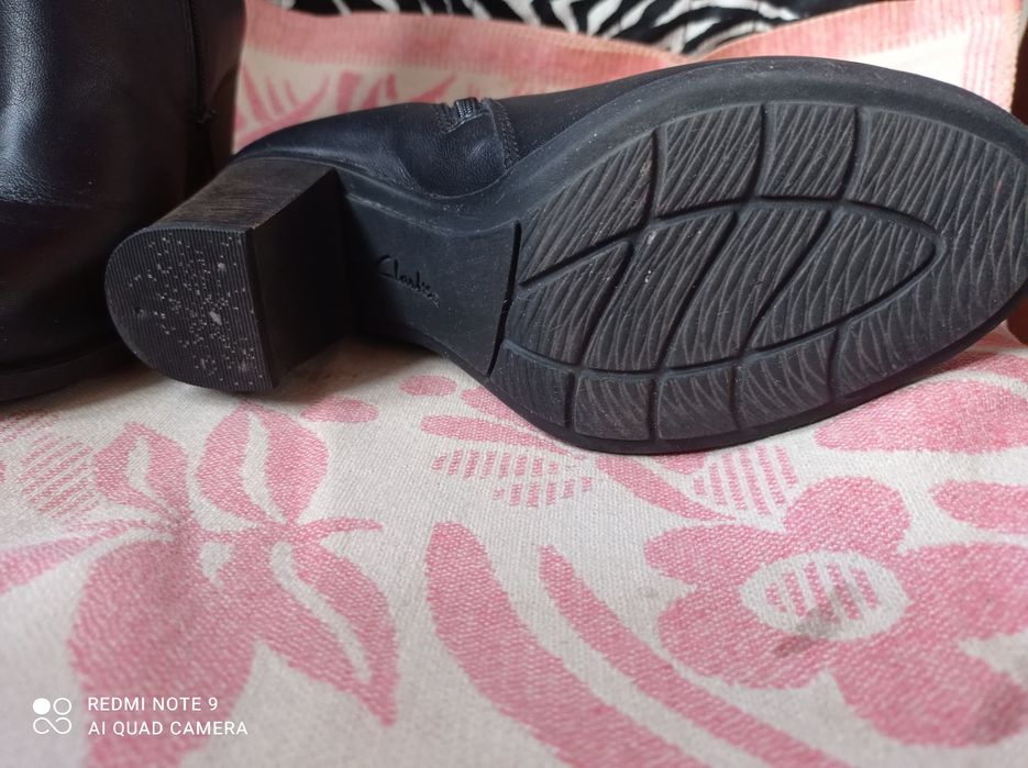 Ботинки женские Clarks. Натуральная кожа.