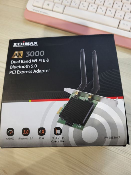 Беспроводной адаптер Edimax и Кулер DeepCool