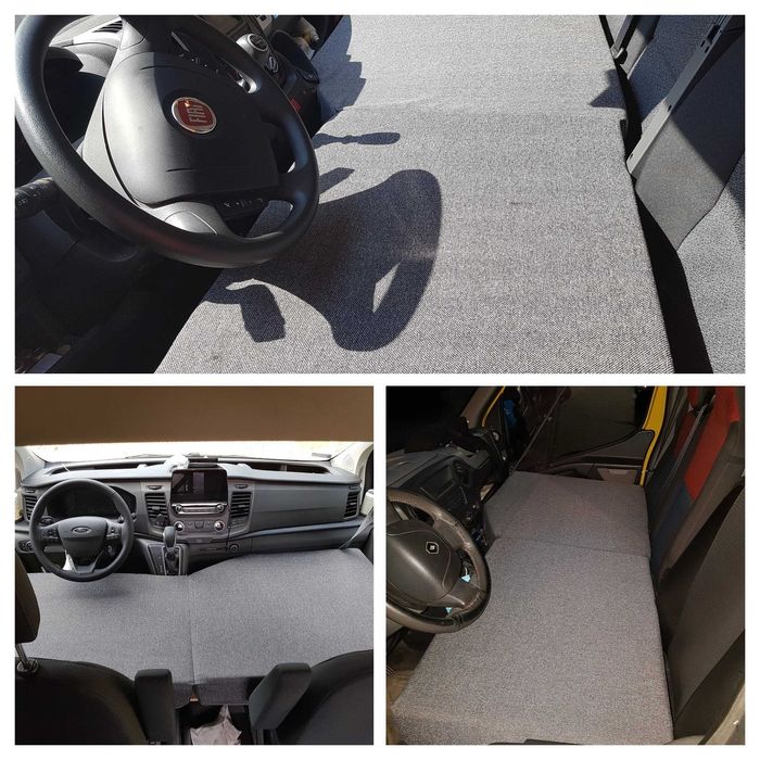 Materac łóżko kamper camper Vivaro Trafic Ducato Sprinter Transit 12cm