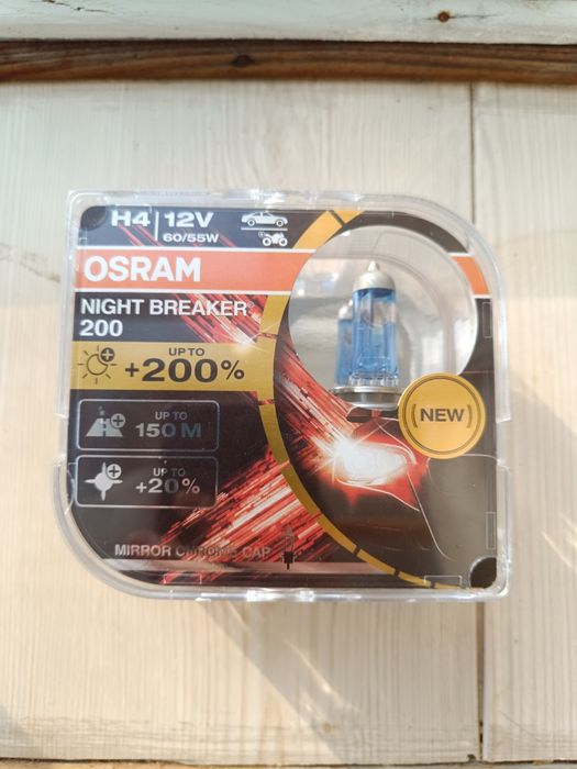 лампы Osram night breaker 200 12v H4