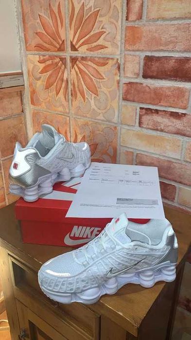 Buty sportowe Nike Shox TL White r.46