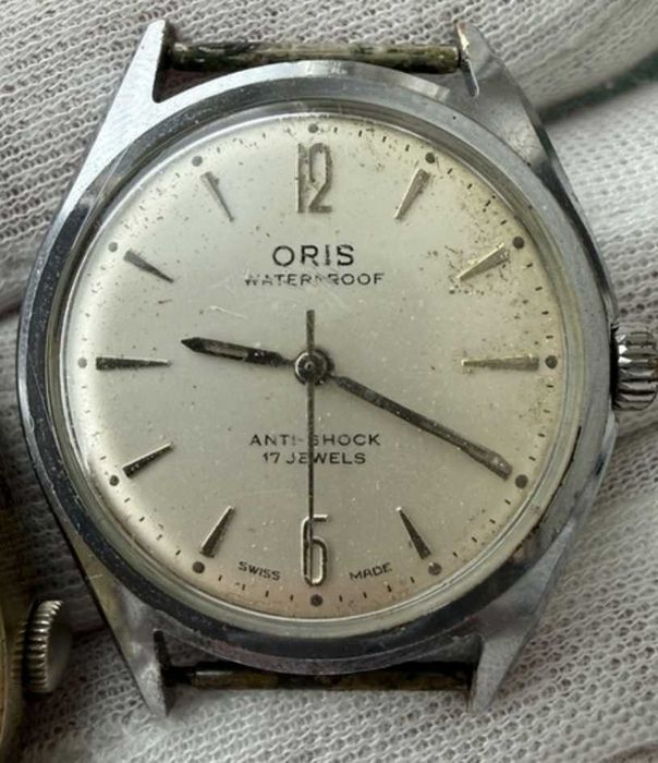 Вінтажний швейцарський чоловічий годинник Oris
