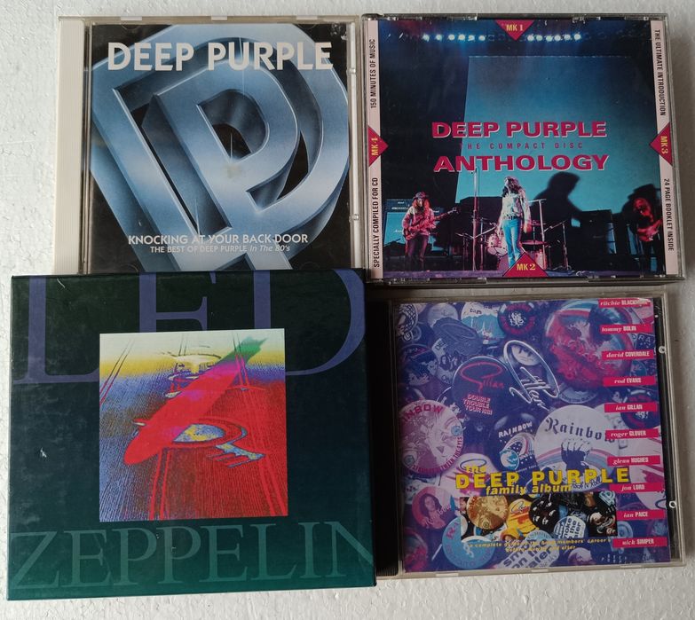 Deep purple, LED zeppelin płyty w stanie bdb.