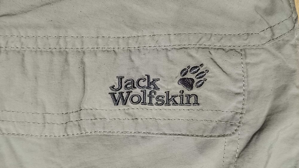 Męskie krótkie spodnie 3/4 JACK WOLFSKIN r.M(48) stan bardzo dobry